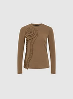 Frill Appliqué Top