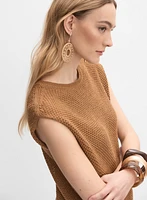 Sleeveless Knit Pullover