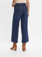 Belted Culotte Jeans