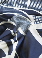 Foulard à imprimé floral