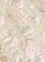 Floral Appliqué Dress