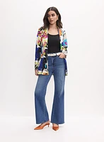 Joseph Ribkoff- Abstract Print Blazer
