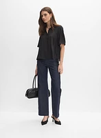 Stand Collar Blouse