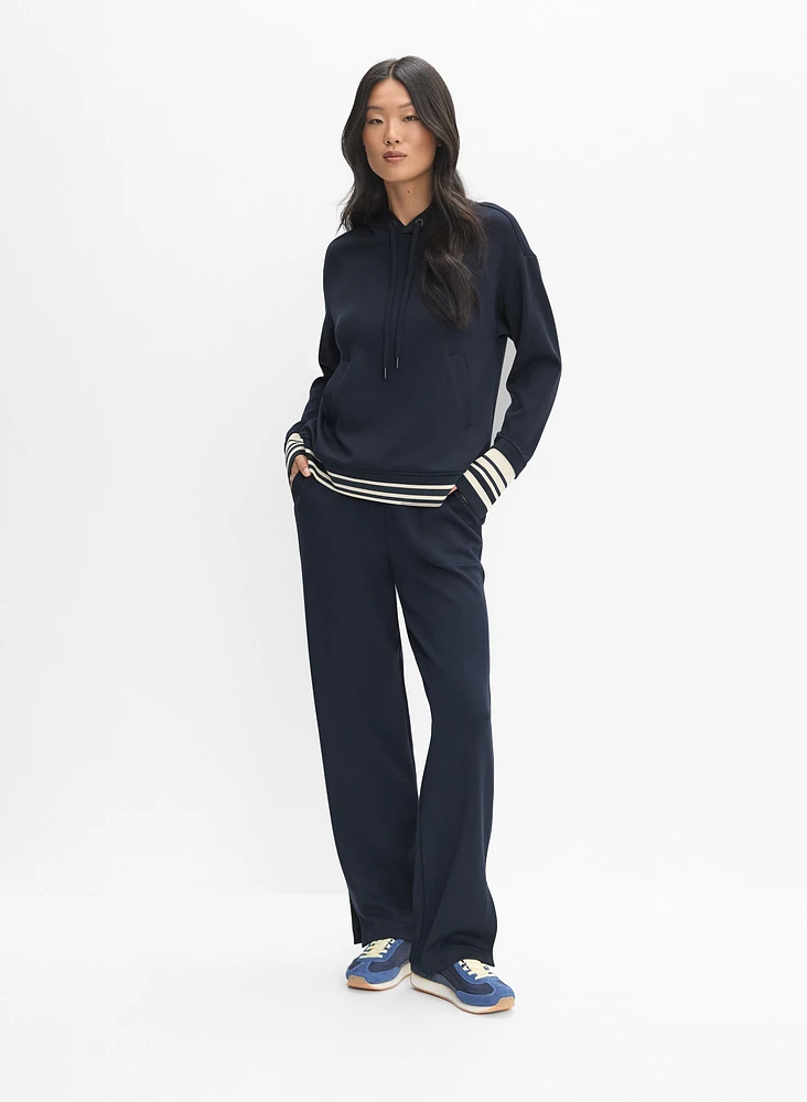 Striped Trim Knit Pants