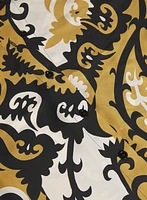 Blouse boutonnée à motif abstrait