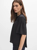 Stand Collar Blouse