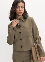 Twill Utility Jacket