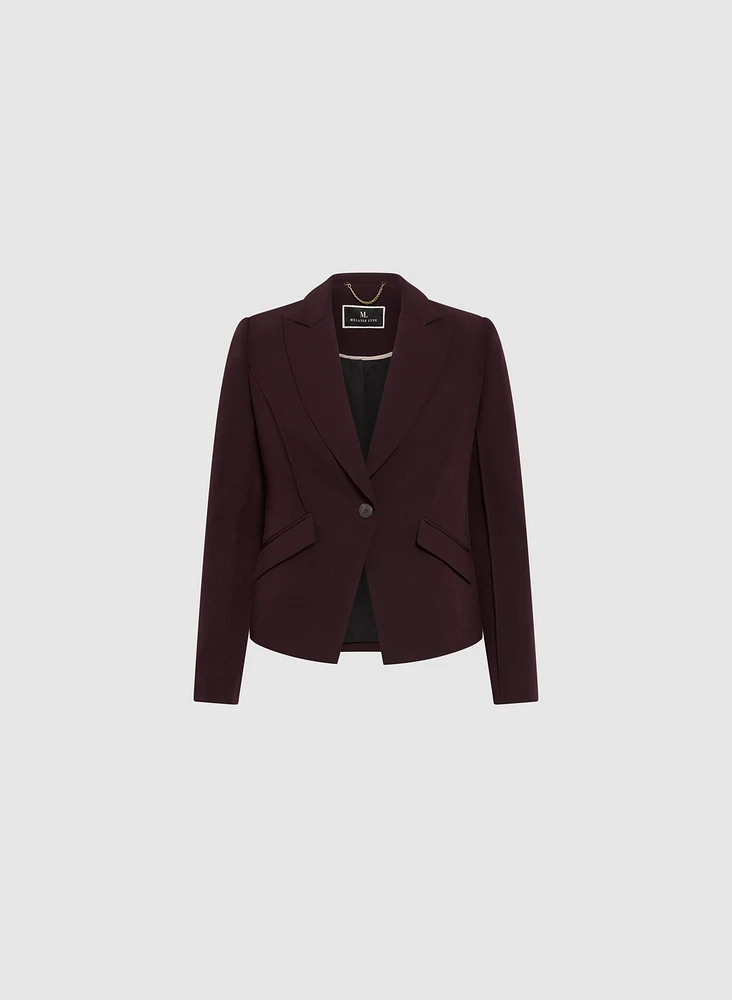 Single-Button Blazer