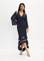 Long Sleeve Chiffon Bolero