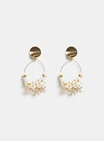 Starfish Drop Earrings