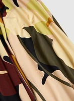 Abstract Wide-Leg Pants