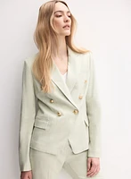 Double-Breasted Blazer
