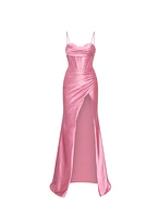 Satin Corset Dress