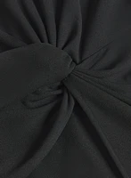 Bell Sleeve Jersey Dress