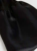 Haut en organza à manches cloche