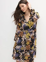 Tropical Chiffon Dress