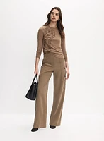 Frill Appliqué Top