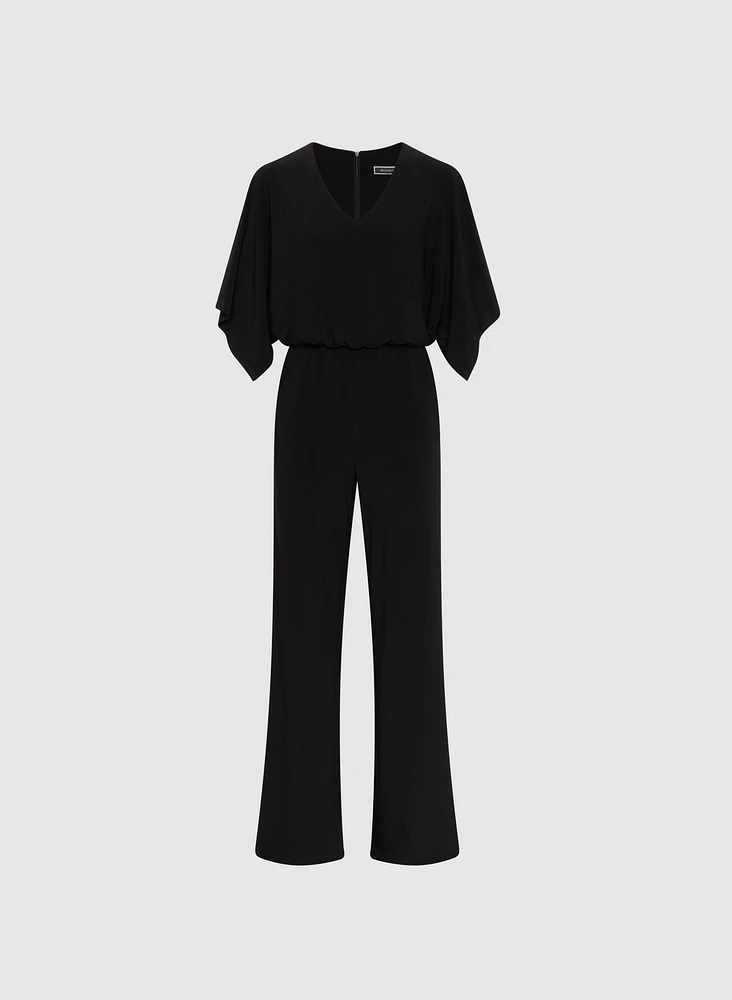 Flare Sleeve Jumpsuit
