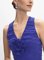 Textured Taffeta Dress