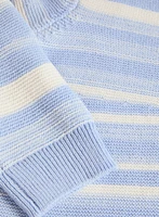 Pull à rayures mixtes