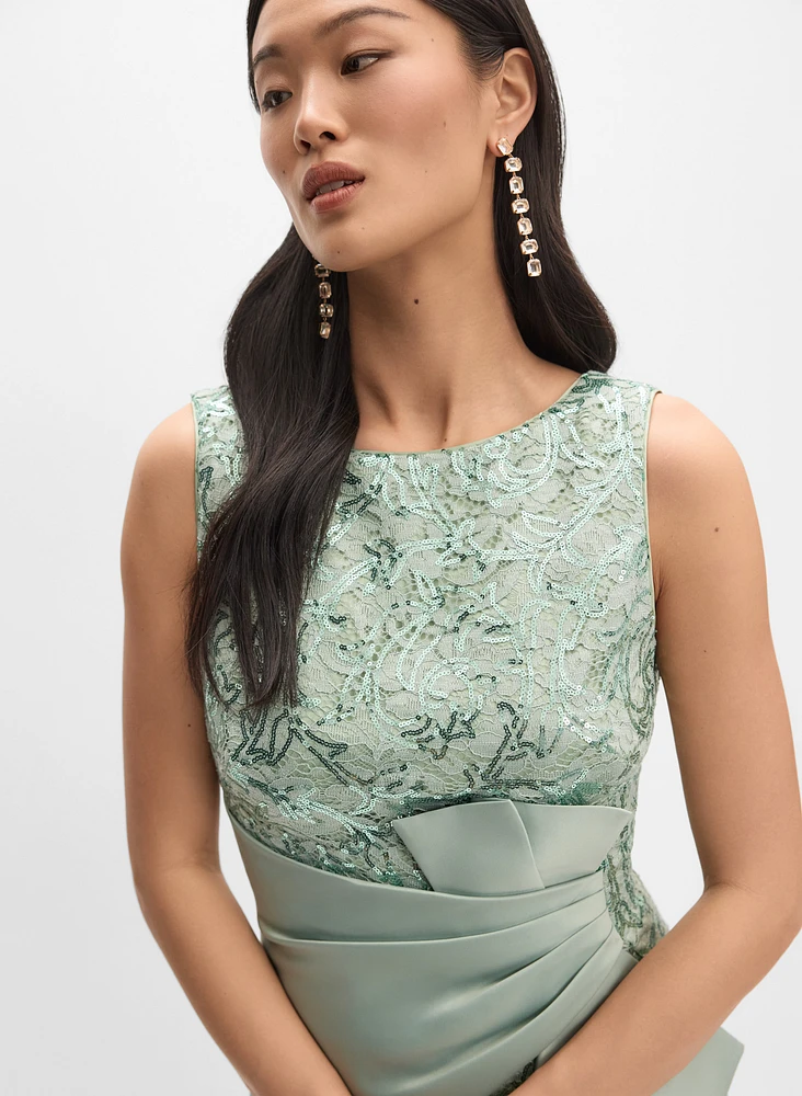 Robe de soirée à paillettes