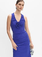 Textured Taffeta Dress