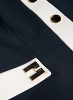 Contrast Trim Jacket