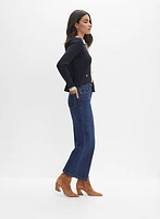 Belted Culotte Jeans