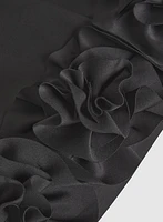 Floral Appliqué Dress