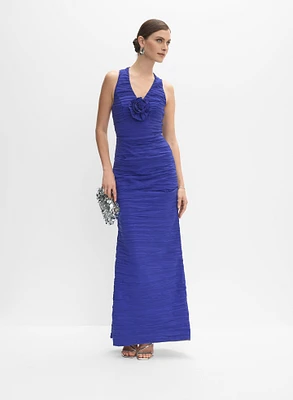 Textured Taffeta Dress