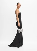 Asymmetric One-Shoulder Gown