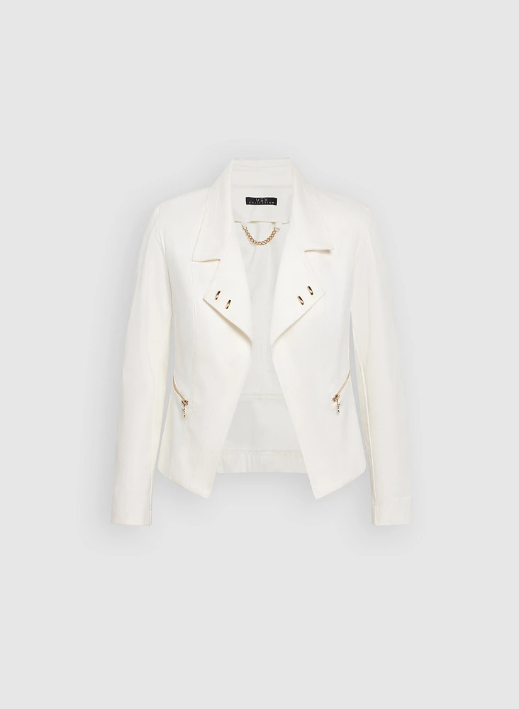 Vex - Veste courte à détails métalliques