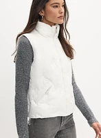 Veste matelassée à détail de paillettes
