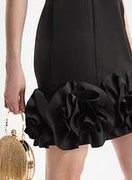 Floral Appliqué Dress