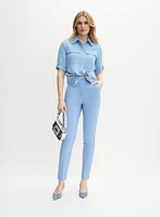 Blouse boutonnée utilitaire