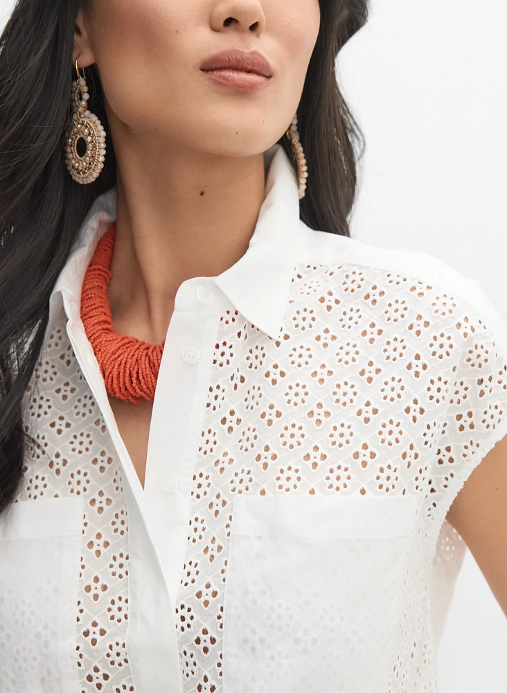 Floral Embroidered Blouse