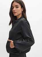 Satin Bomber Jacket