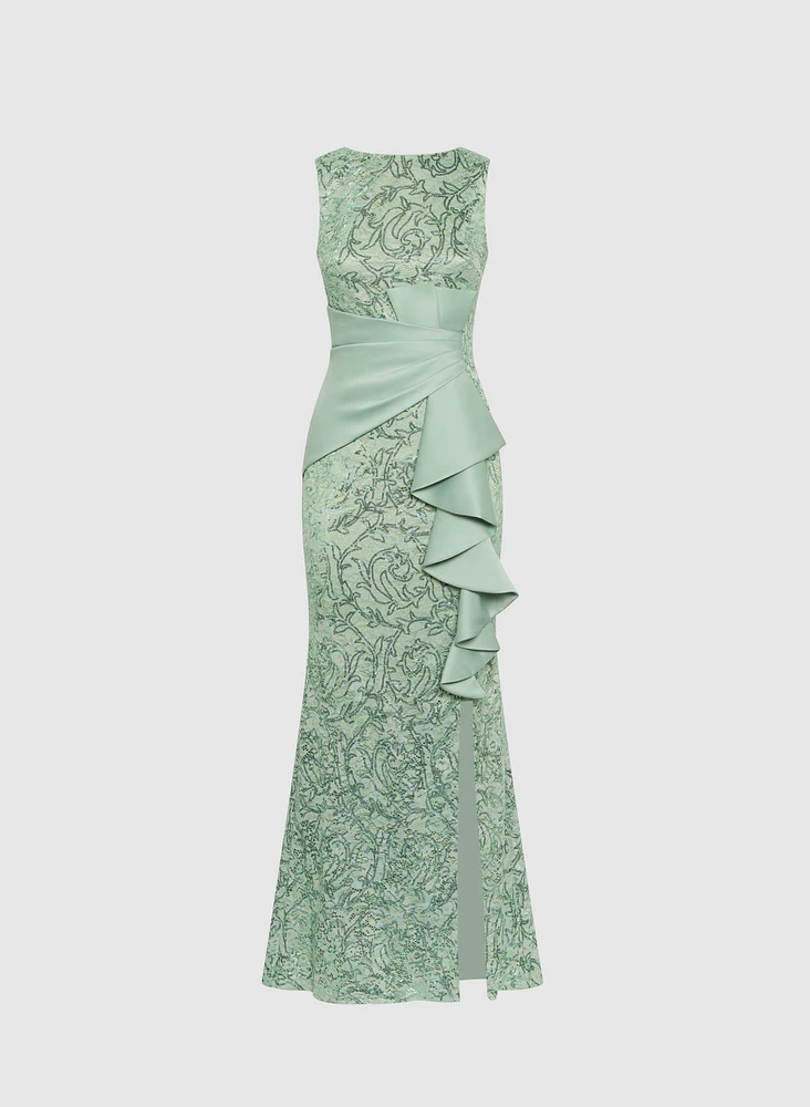 Robe de soirée à paillettes
