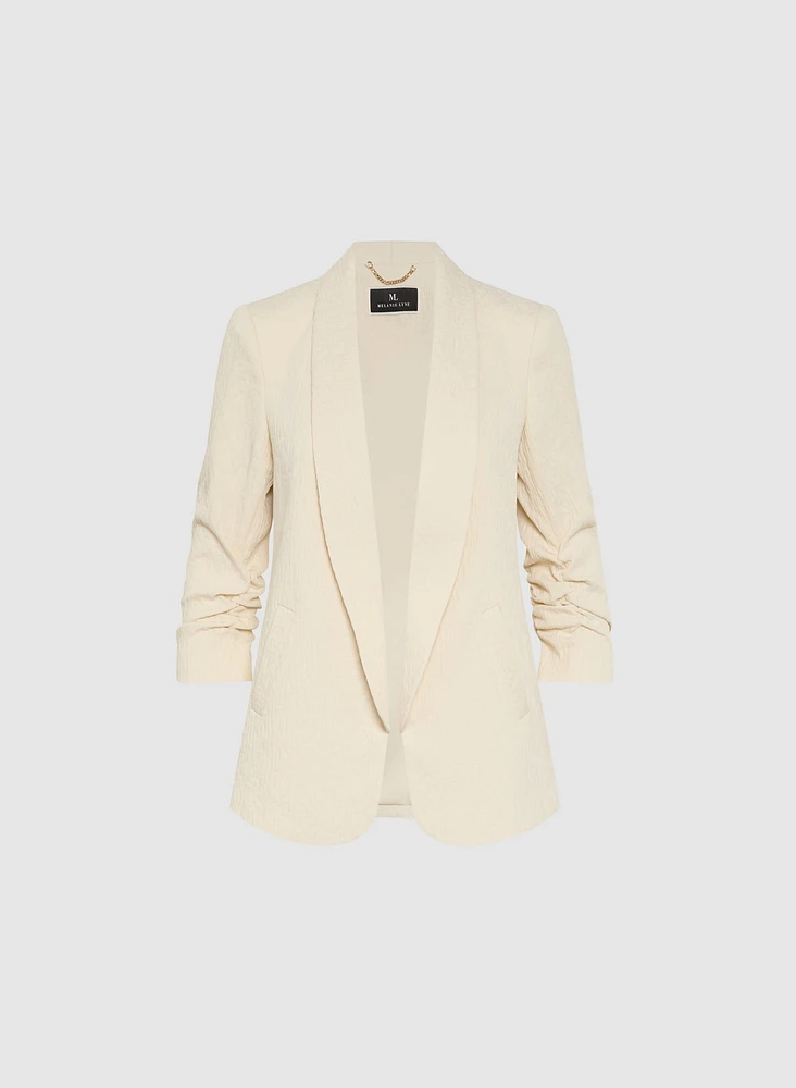Blazer à manches 3/4