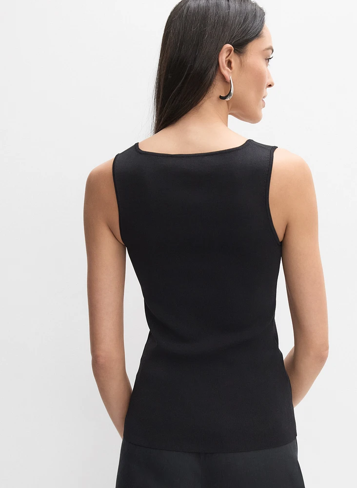 Camisole à bretelles billes