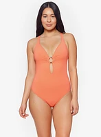 Bleu by Rod Beattie - Maillot de bain une pièce à anneau