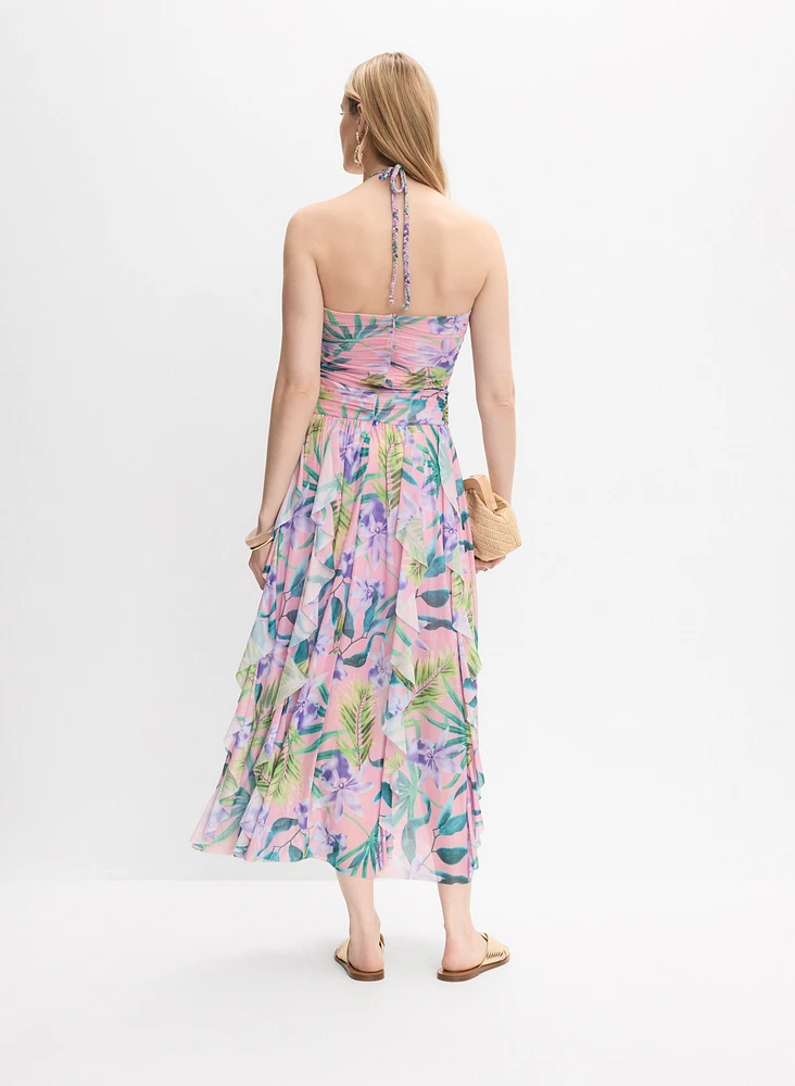Robe maxi sans bretelles