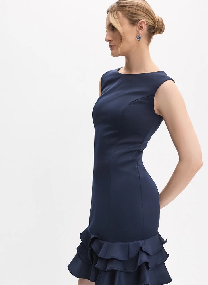 Ruffle Hem Dress