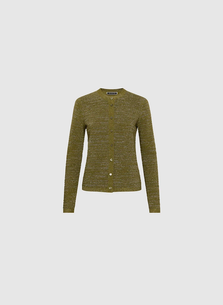 Metallic Lurex Cardigan