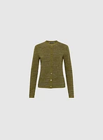Metallic Lurex Cardigan