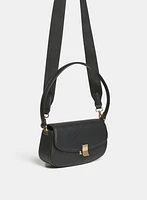 Vegan Leather Shoulder Bag
