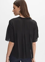 Stand Collar Blouse
