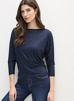 Rhinestone Long Sleeve T-Shirt