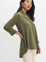 Blouse à manches 3/4