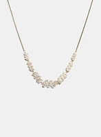 Cubic Zirconia Baguette Necklace